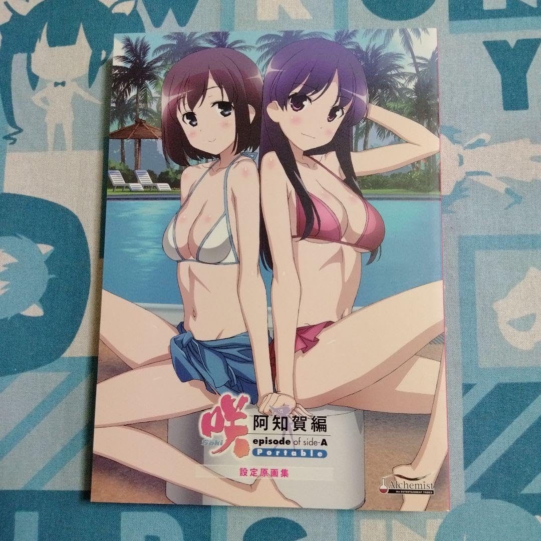 【咲-saki-】 阿知賀編　原画 PSP 咲 Saki 阿知賀編 限定版特典 原画集 - メルカリ